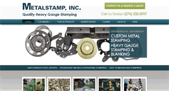 Desktop Screenshot of metalstamp-inc.com